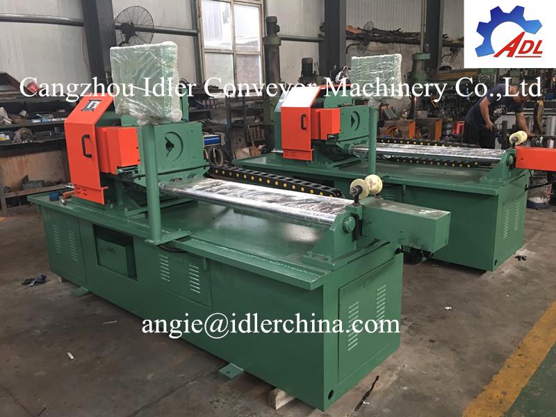 conveyor roller pipe cutting machine