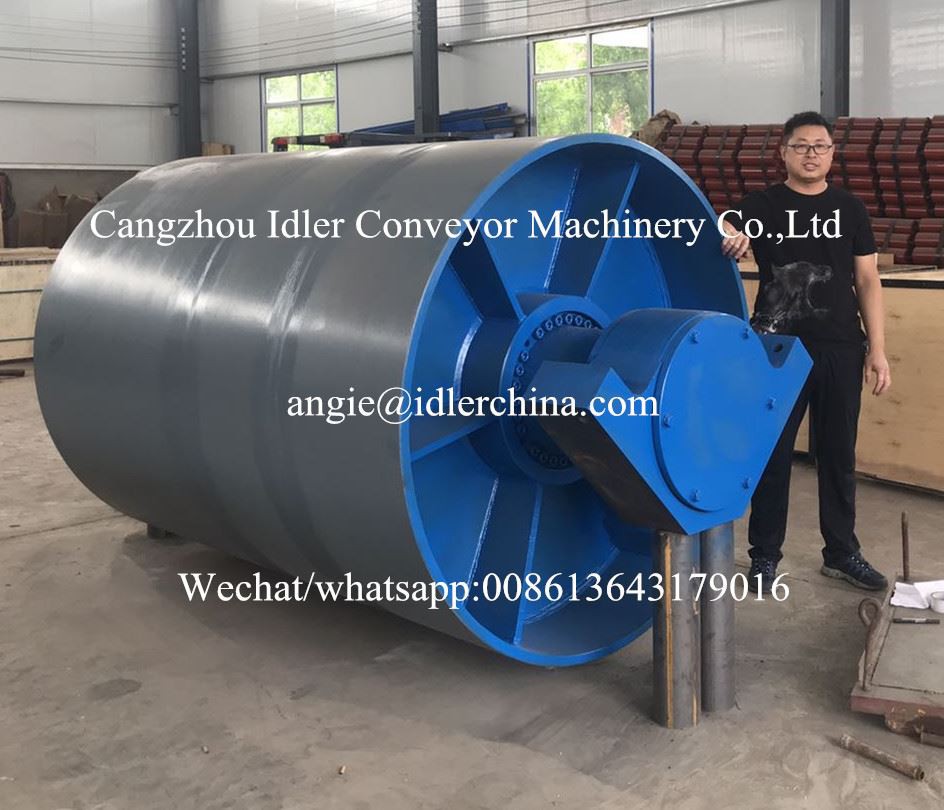 big conveyor pulley