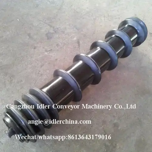 Rubber Cushion Return Flat Idler