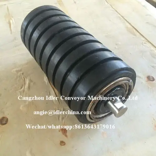 I-Rubber Ring Coated Impact Roller